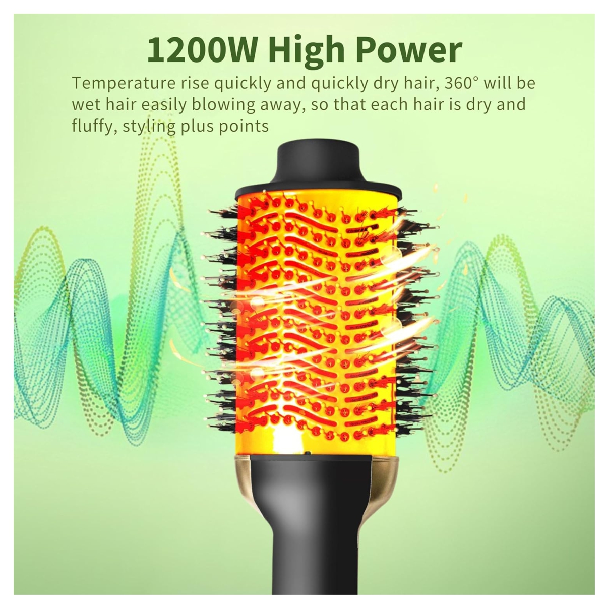 Miniatura 4 de Cepillo Secador Avocado 3D Aguacate